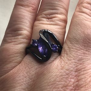 3 ct purple zircon